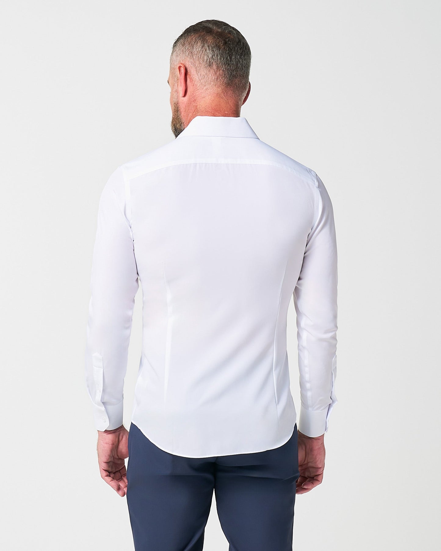 "The Everest" Winter-Weight Solid White | State & Liberty Dress Shirts