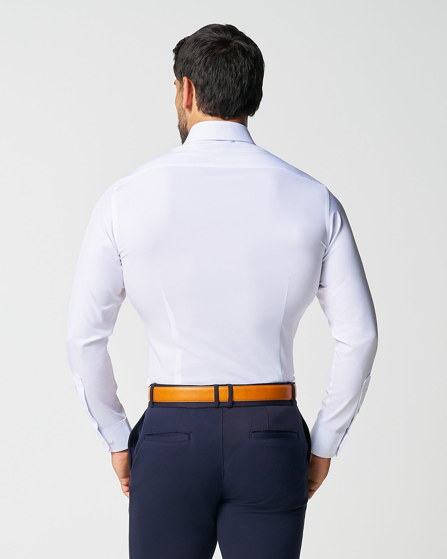 "The Everest" Winter-Weight Solid White | State & Liberty Dress Shirts