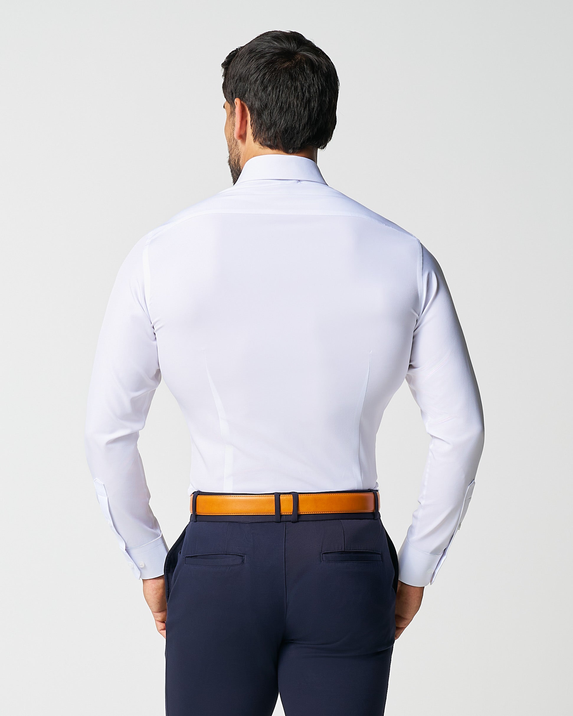 "The Everest" Winter-Weight Solid White | State & Liberty Dress Shirts
