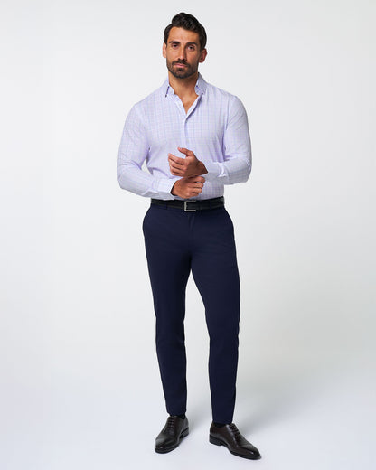 "The Lavender" Light & Dark Purple Plaid | State & Liberty Dress Shirts