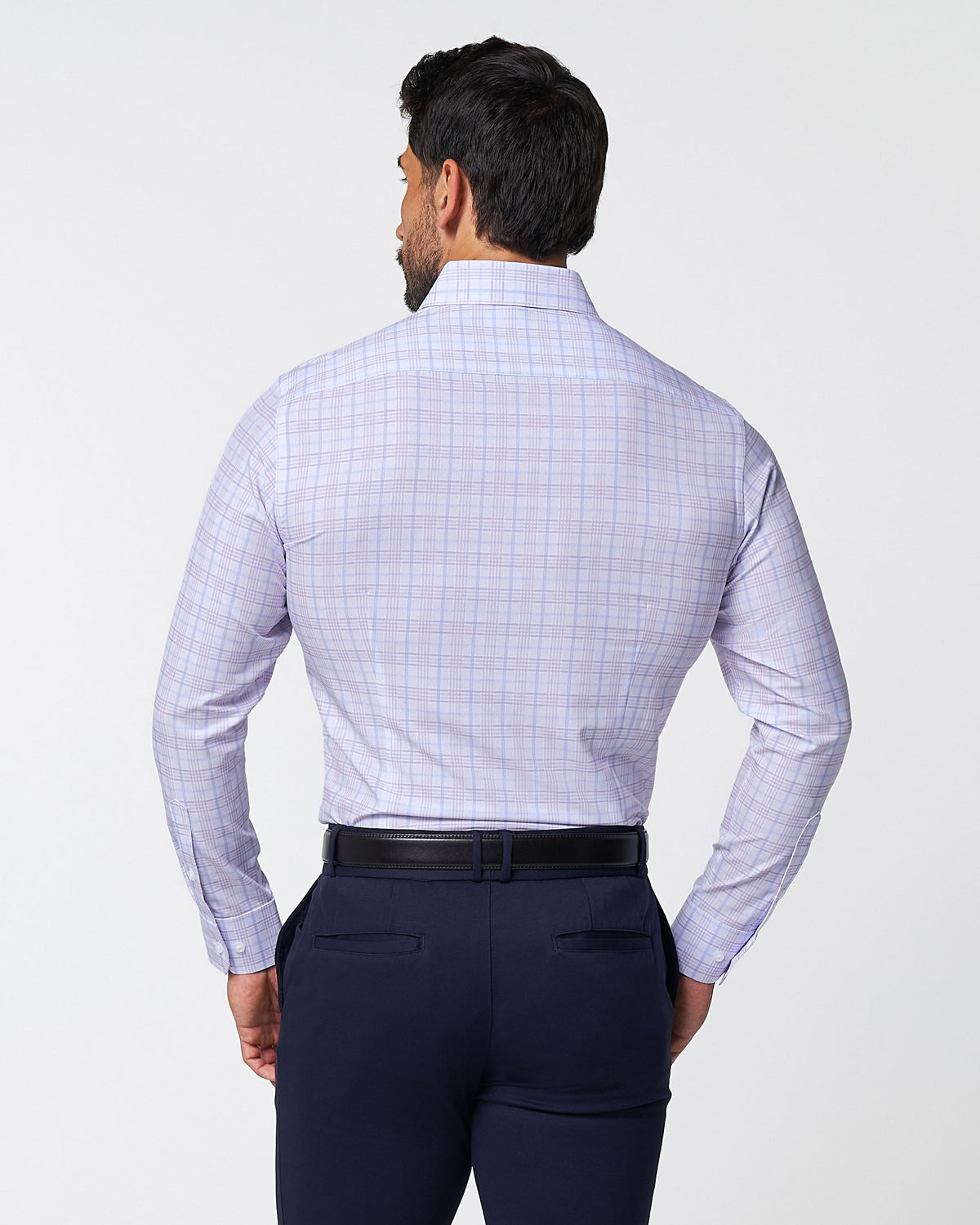 "The Lavender" Light & Dark Purple Plaid | State & Liberty Dress Shirts
