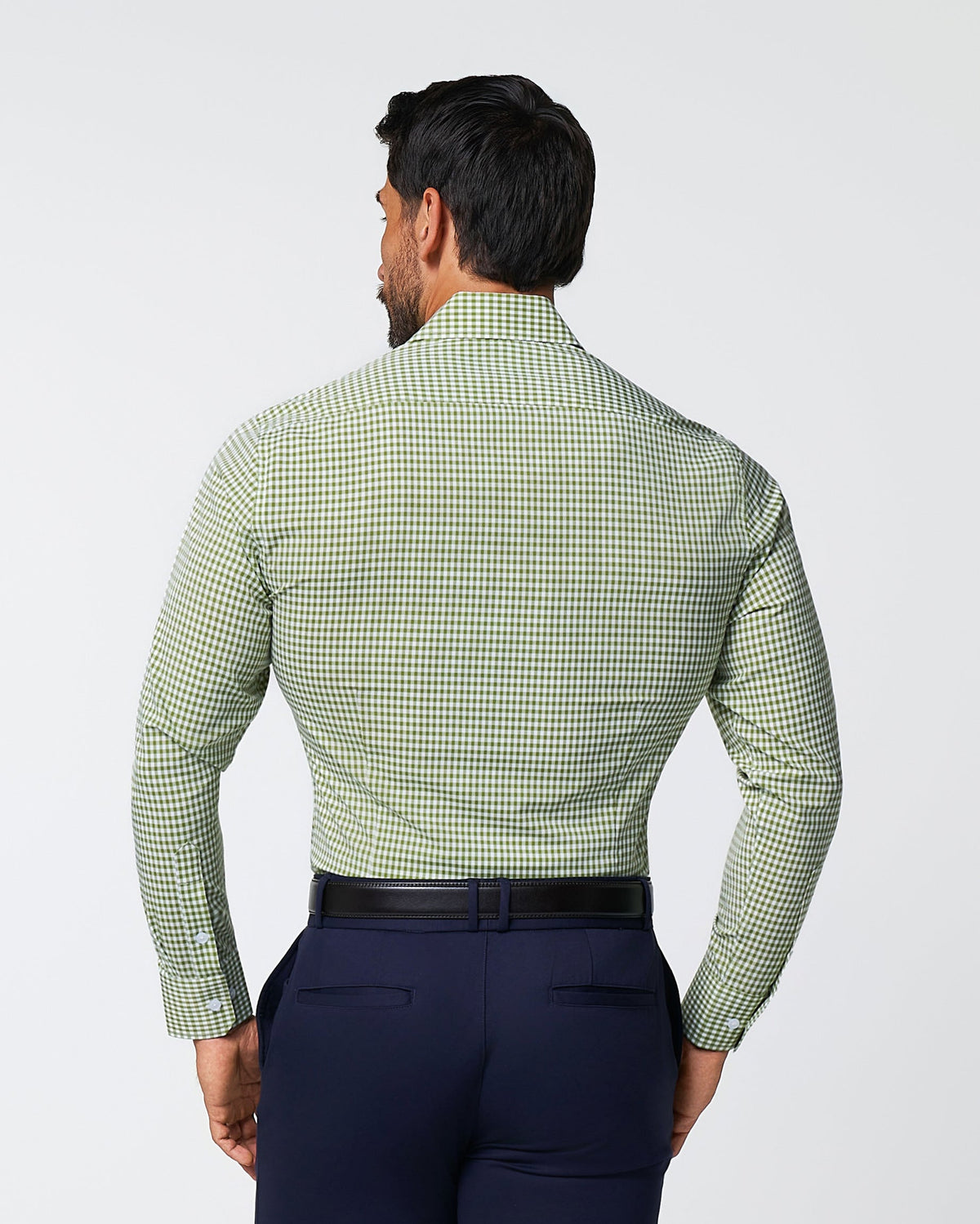 "The Dallas" Green Gingham | State & Liberty Dress Shirts