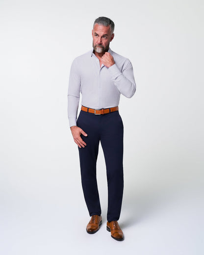 "The Buck" Orange and Blue Pattern | State & Liberty Dress Shirts