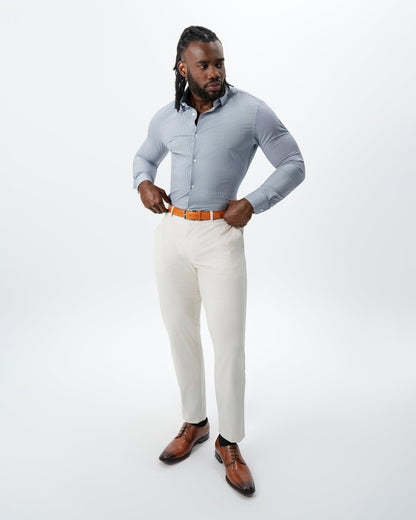 "The Hugo" Navy Pinstripe | State & Liberty Dress Shirts