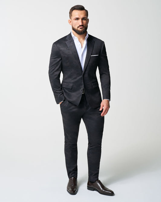 Athletic Fit Stretch Suit - Solid Royal Blue | State & Liberty Suits