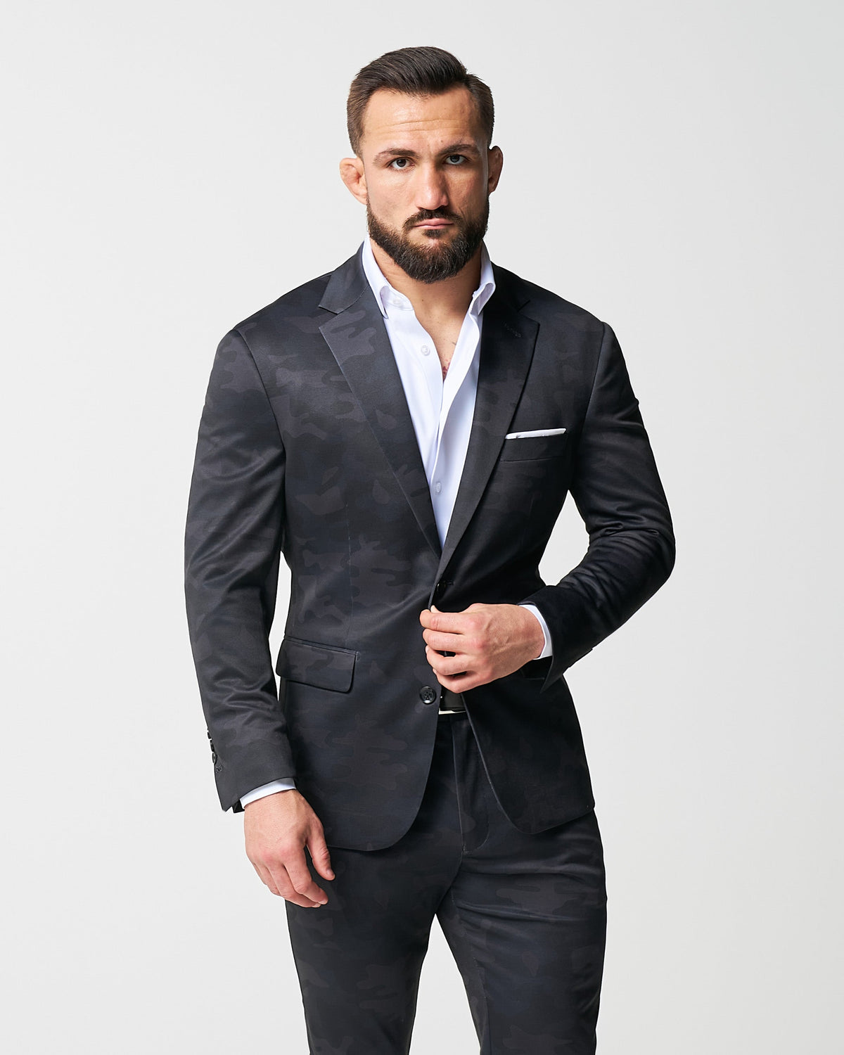 Athletic Fit Stretch Suit - Solid Royal Blue | State & Liberty Suits