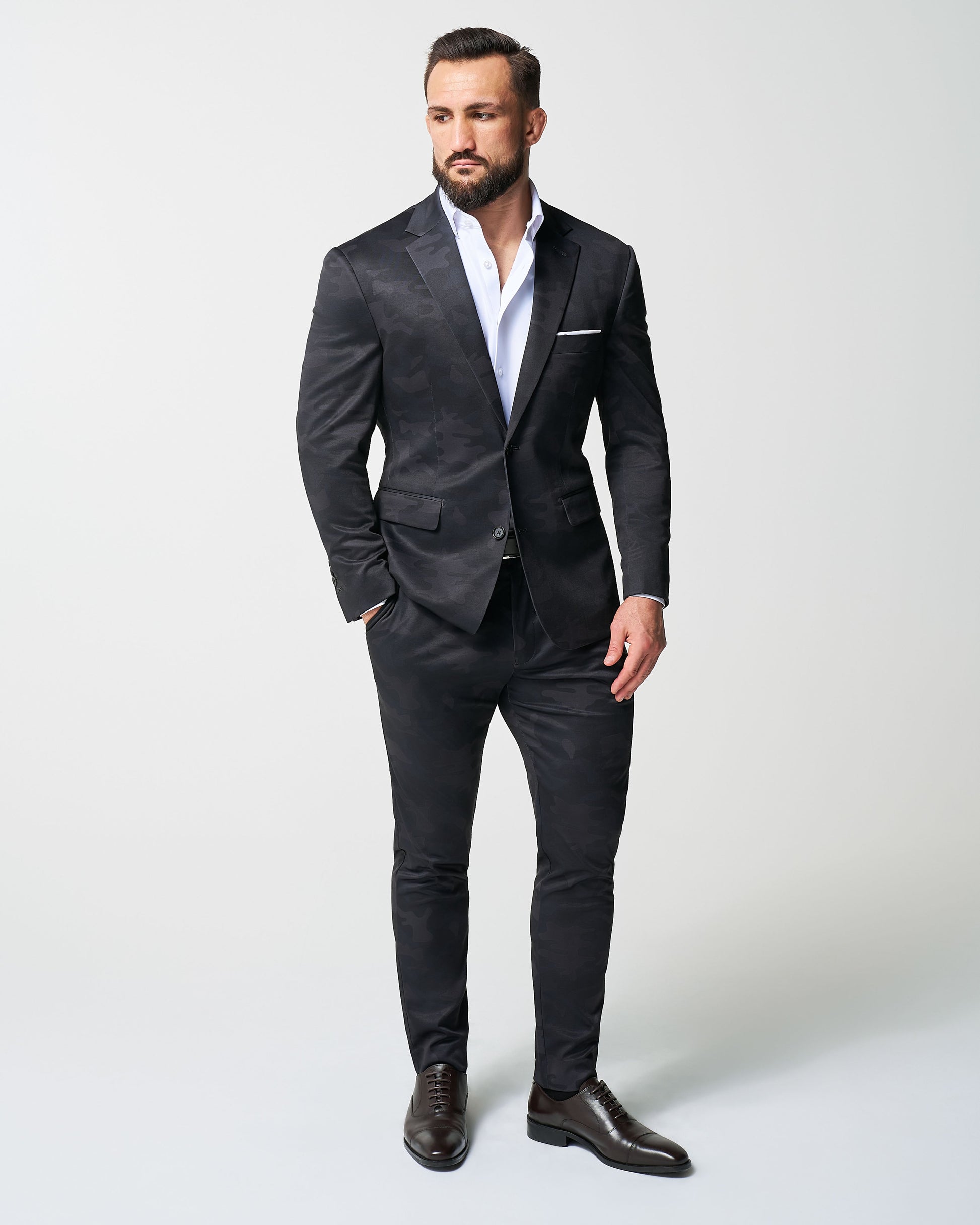 Athletic Fit Stretch Suit - Solid Royal Blue | State & Liberty Suits