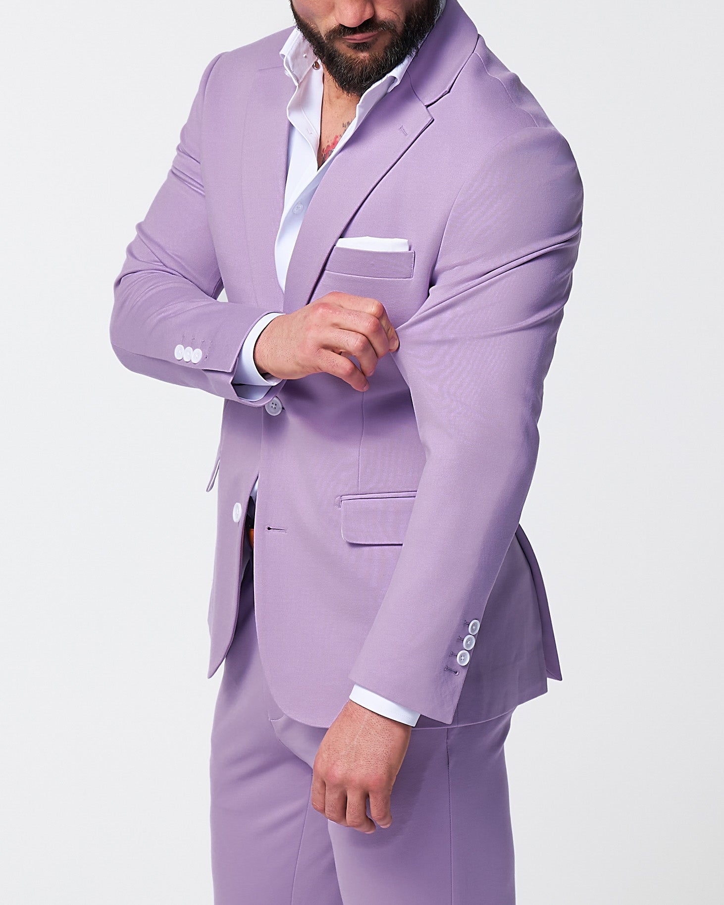 Athletic Fit Stretch Suit - Solid Royal Blue | State & Liberty Suits