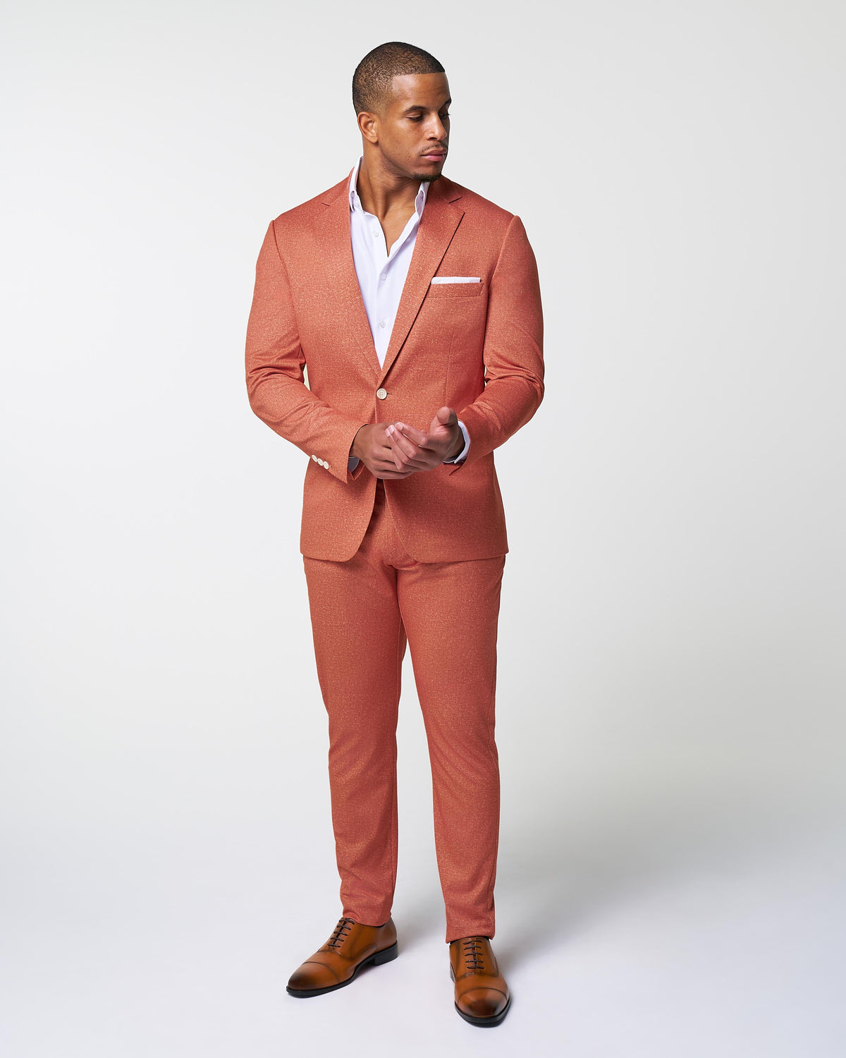 Athletic Fit Stretch Suit - Solid Royal Blue | State & Liberty Suits
