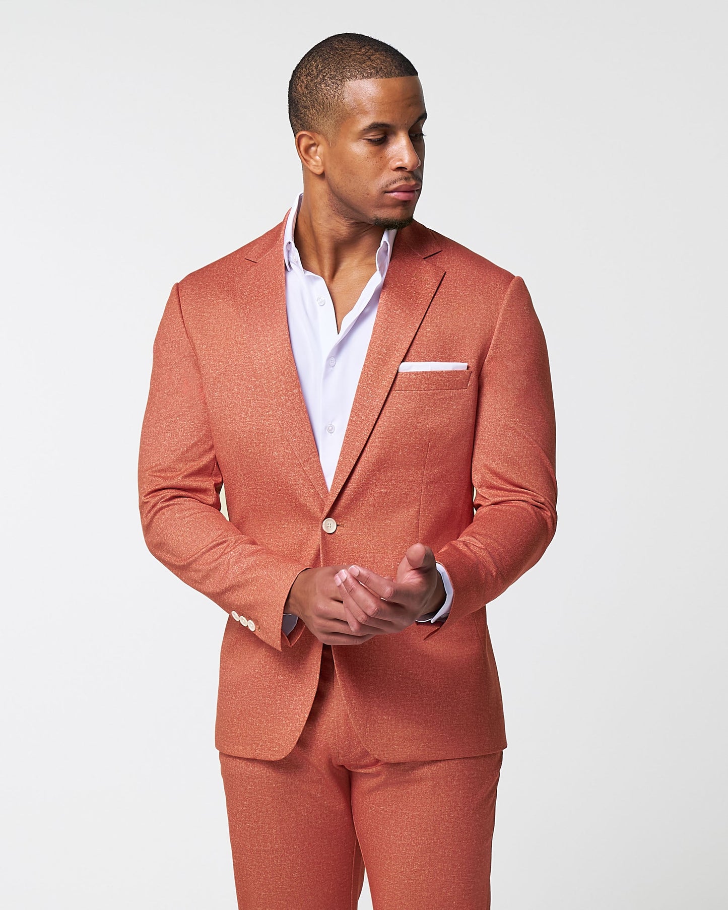 Athletic Fit Stretch Suit - Solid Royal Blue | State & Liberty Suits