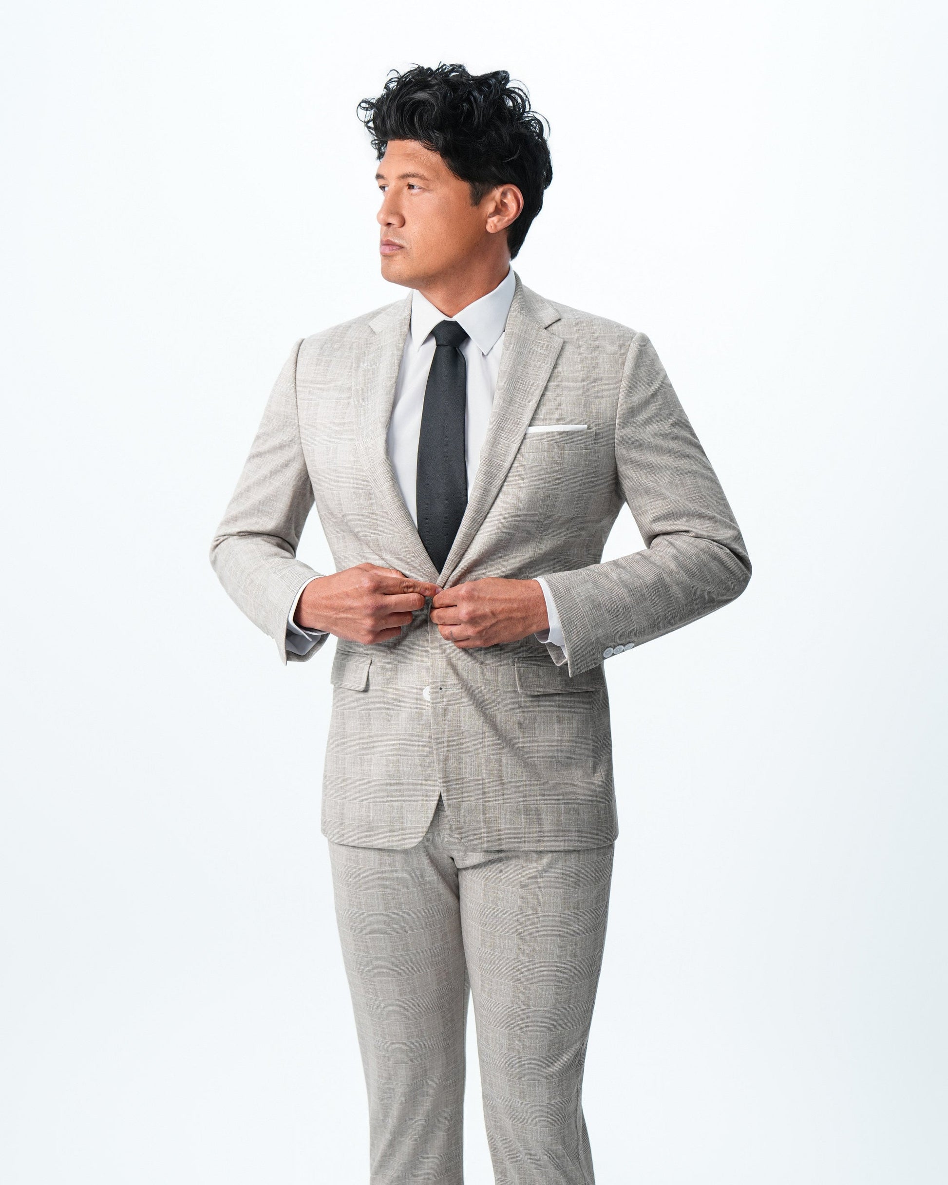 Athletic Fit Stretch Suit - Solid Royal Blue | State & Liberty Suits