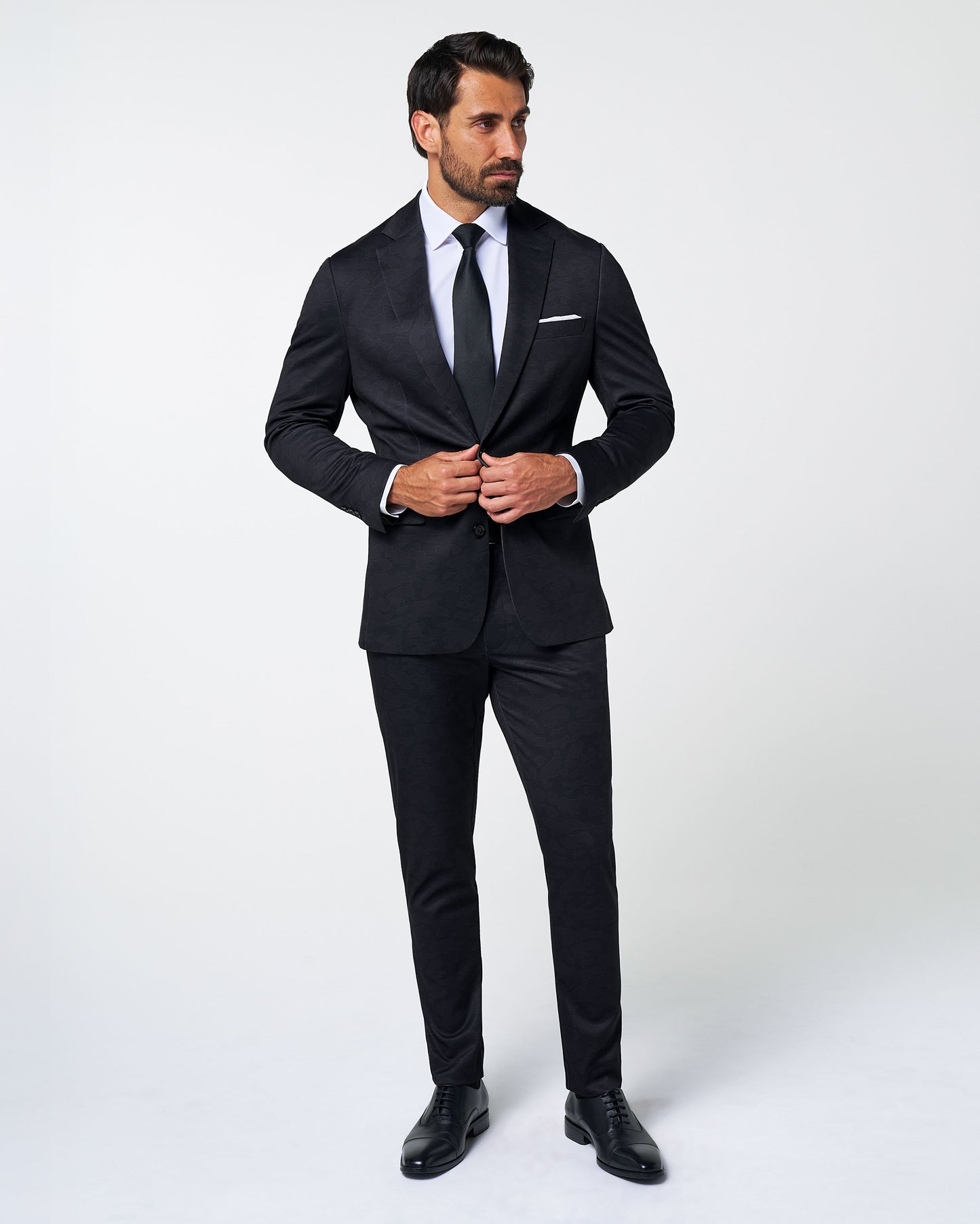 Athletic Fit Stretch Suit - Solid Royal Blue | State & Liberty Suits