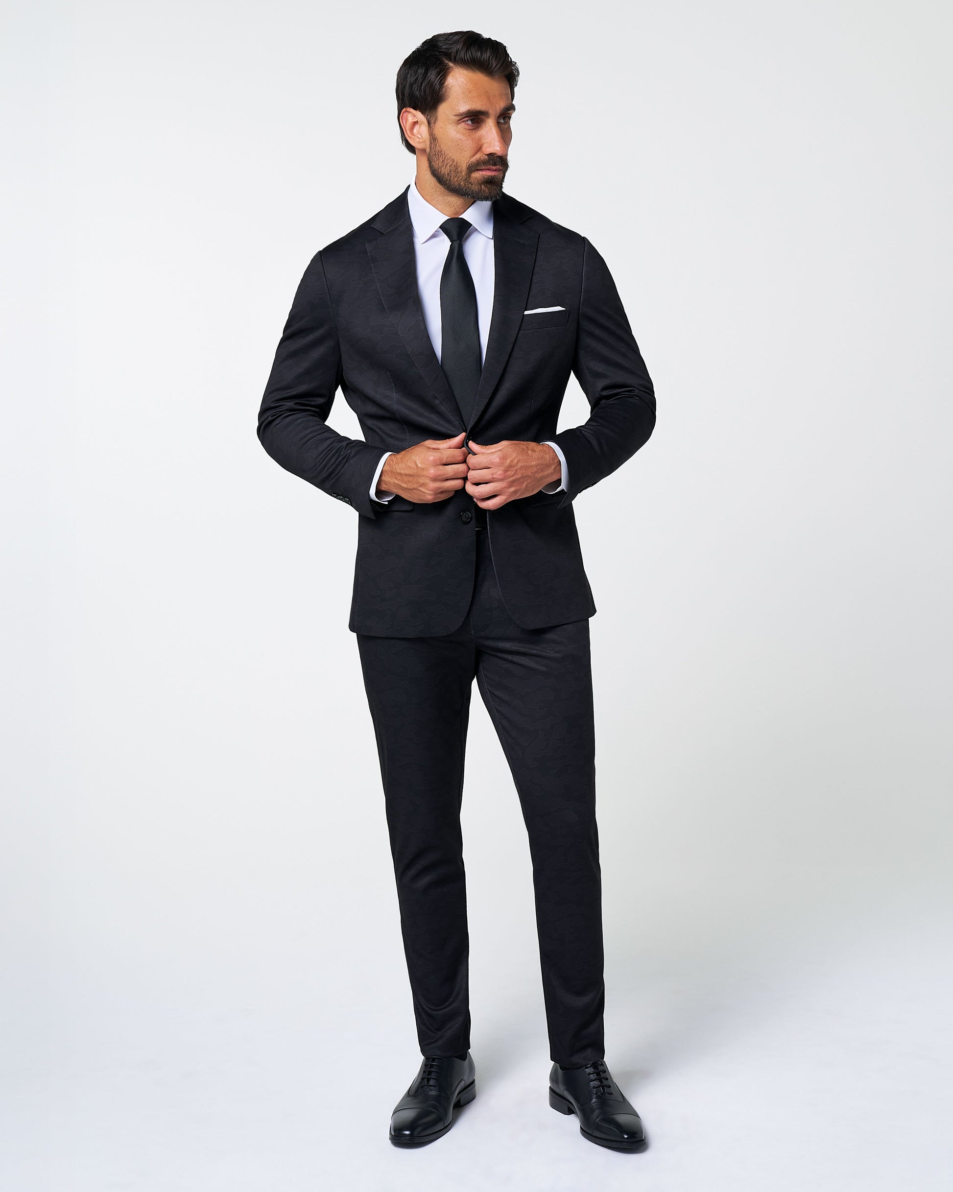 Athletic Fit Stretch Suit - Solid Royal Blue | State & Liberty Suits