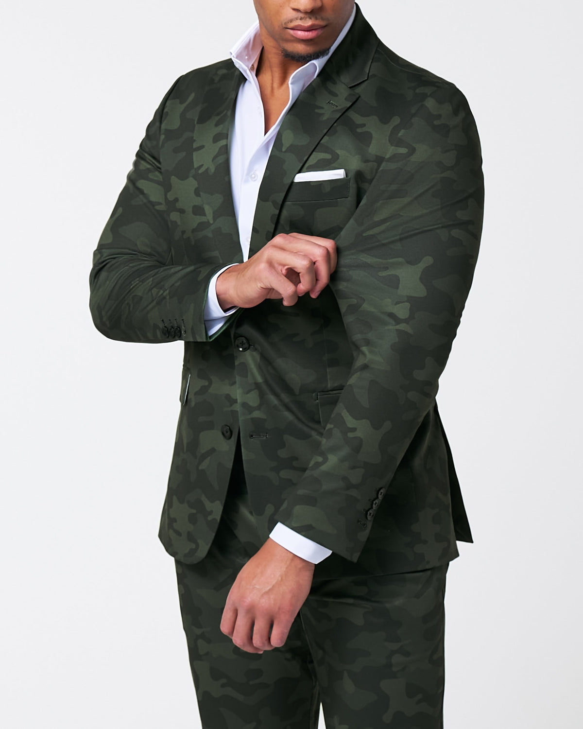 Athletic Fit Stretch Suit - Solid Royal Blue | State & Liberty Suits