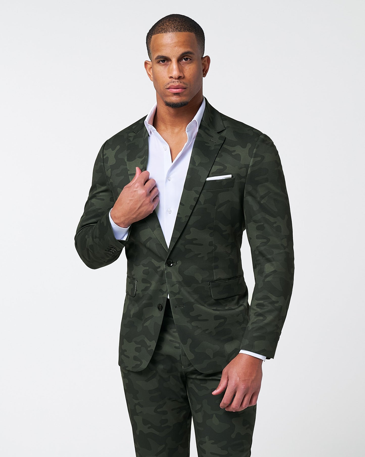 Athletic Fit Stretch Suit - Solid Royal Blue | State & Liberty Suits