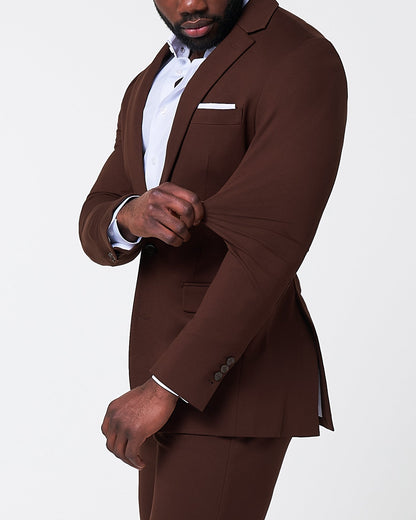 Athletic Fit Stretch Suit - Solid Royal Blue | State & Liberty Suits