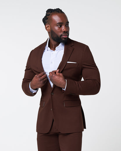 Athletic Fit Stretch Suit - Solid Royal Blue | State & Liberty Suits