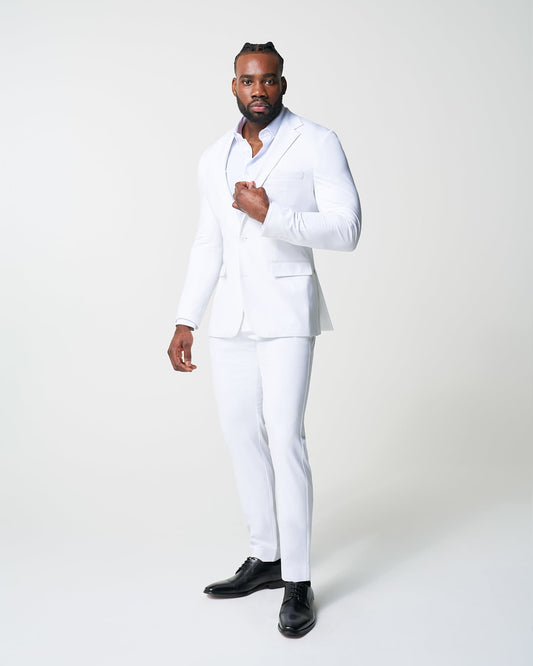 Athletic Fit Stretch Suit - Solid Royal Blue | State & Liberty Suits