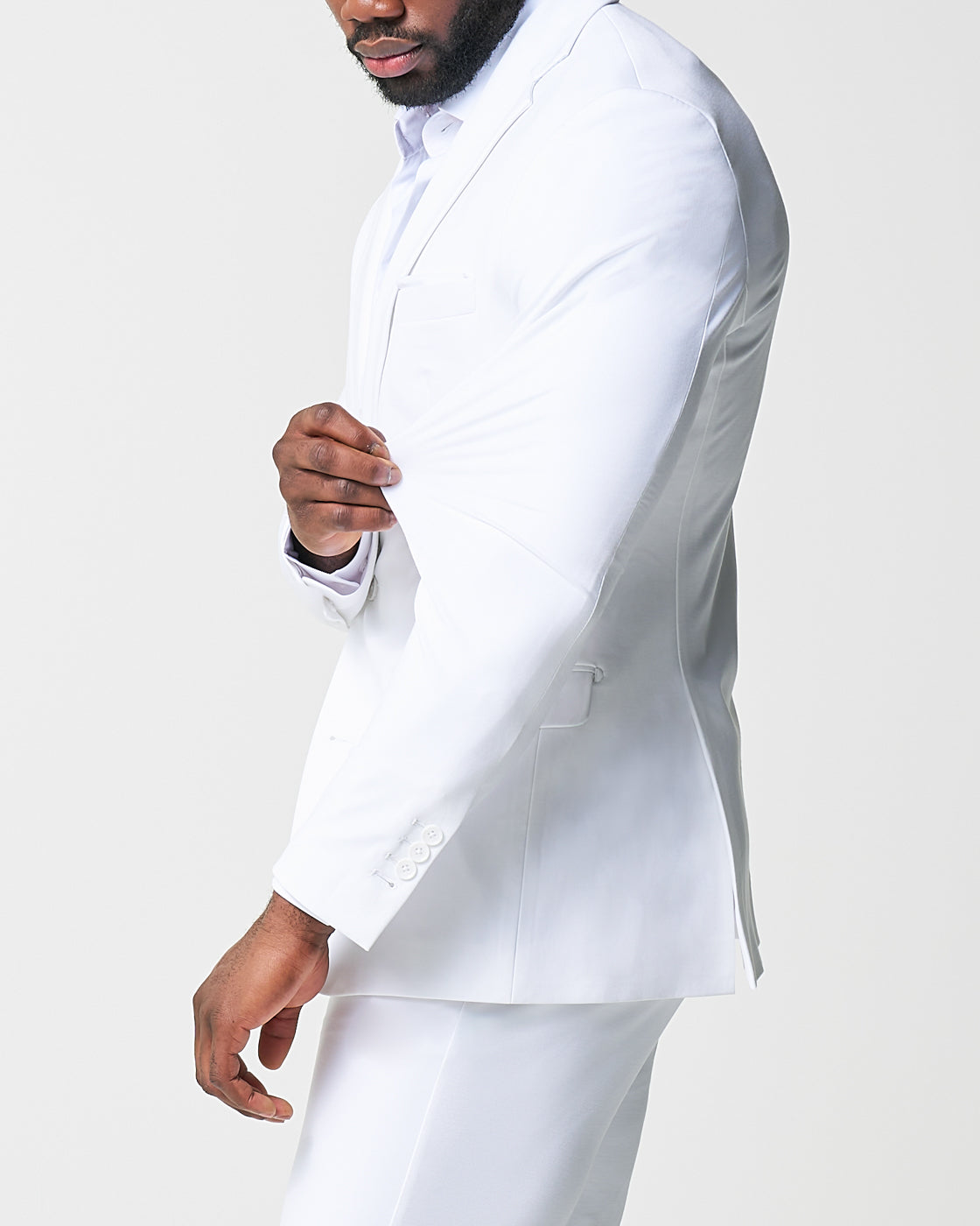 Athletic Fit Stretch Suit - Solid Royal Blue | State & Liberty Suits
