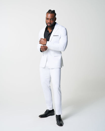 Athletic Fit Stretch Suit - Solid Royal Blue | State & Liberty Suits