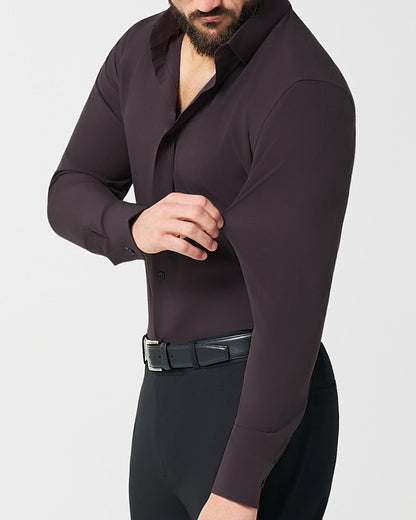 "The Miller" Deep Plum | State & Liberty Dress Shirts