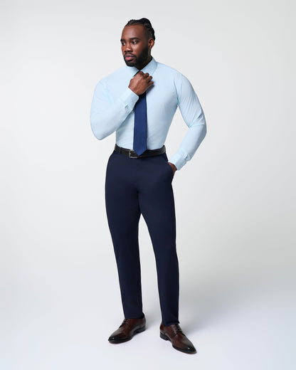 "The Nash" Baby Blue Gingham | State & Liberty Dress Shirts